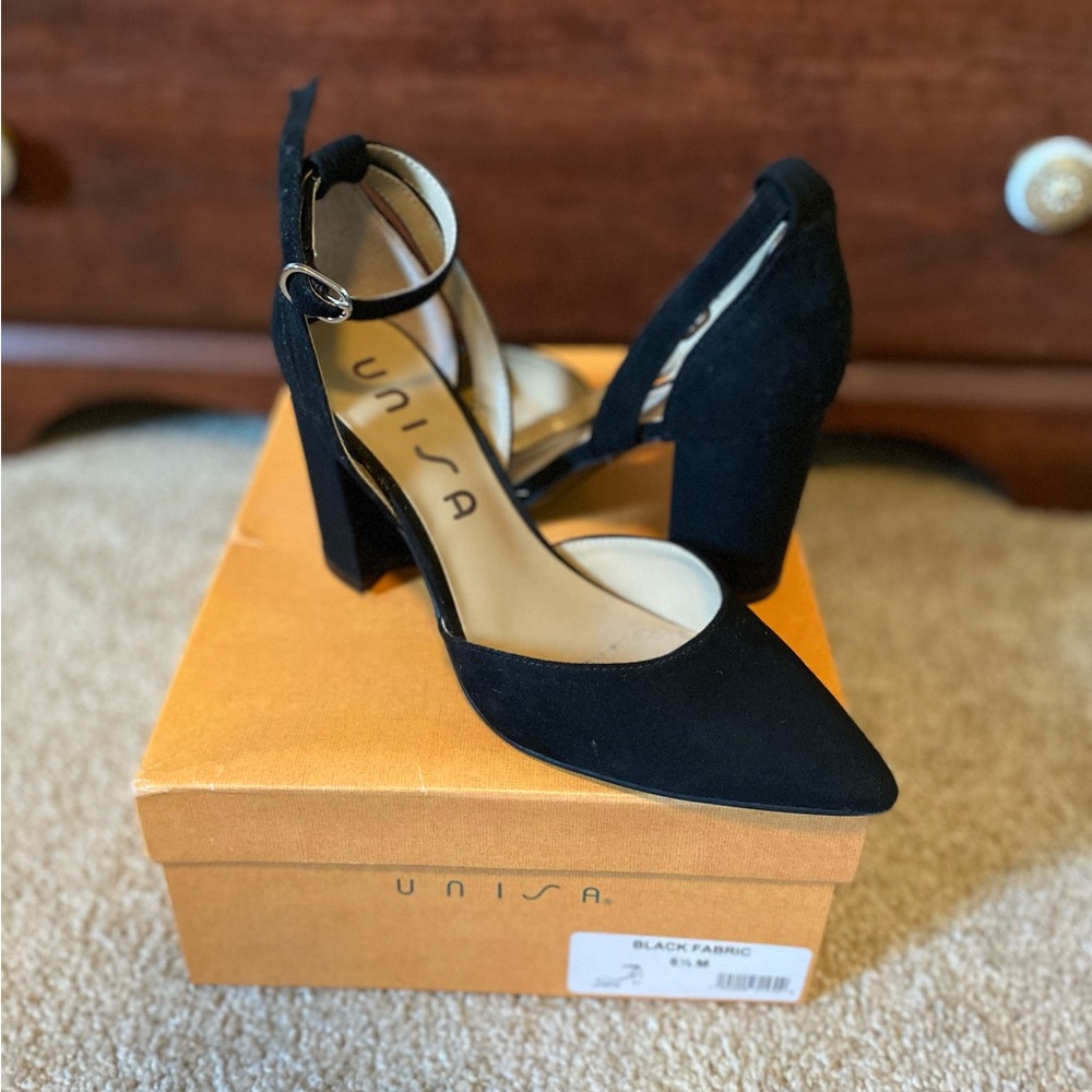 Black heels